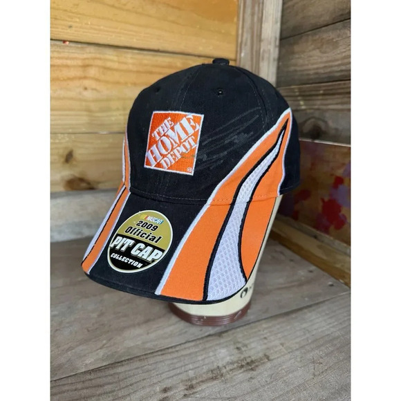 Autographed Tony Stewart #20  Nascar Hat Home Depot Official Pit Cap - Picture 2 of 16